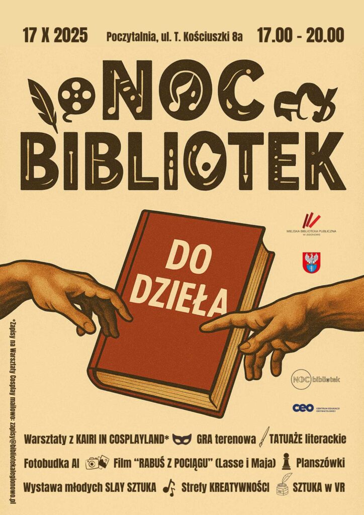 Plakat z treścią wpisu