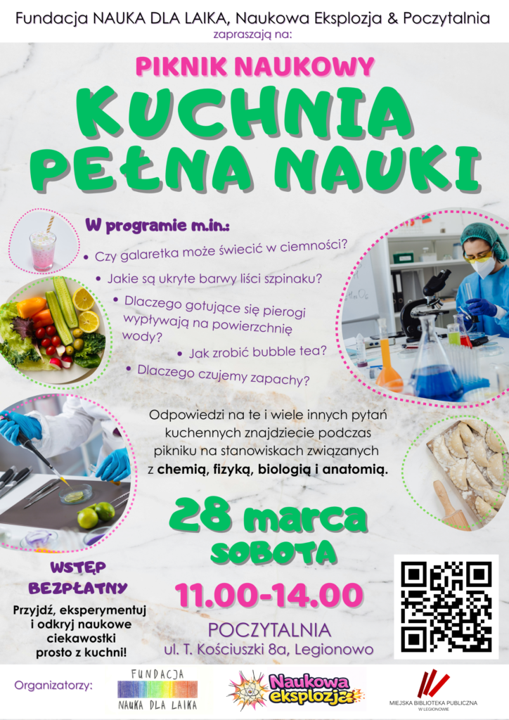 Plakat z informacjami z treści wpisu