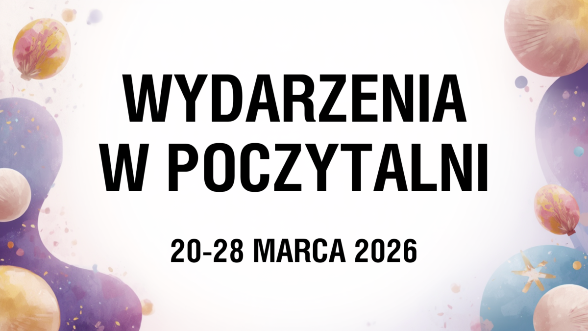 Wydarzenia w Poczytalni