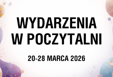 Wydarzenia w Poczytalni